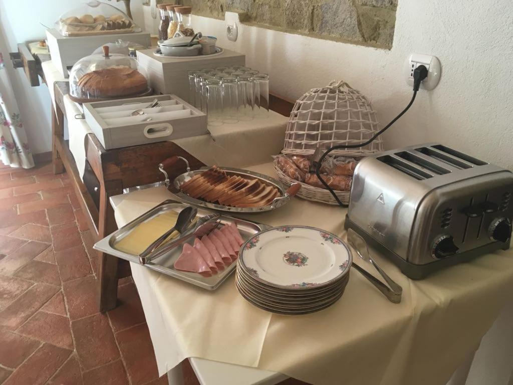 Il Barbagianni Bed & Breakfast Montepescali Eksteriør bilde