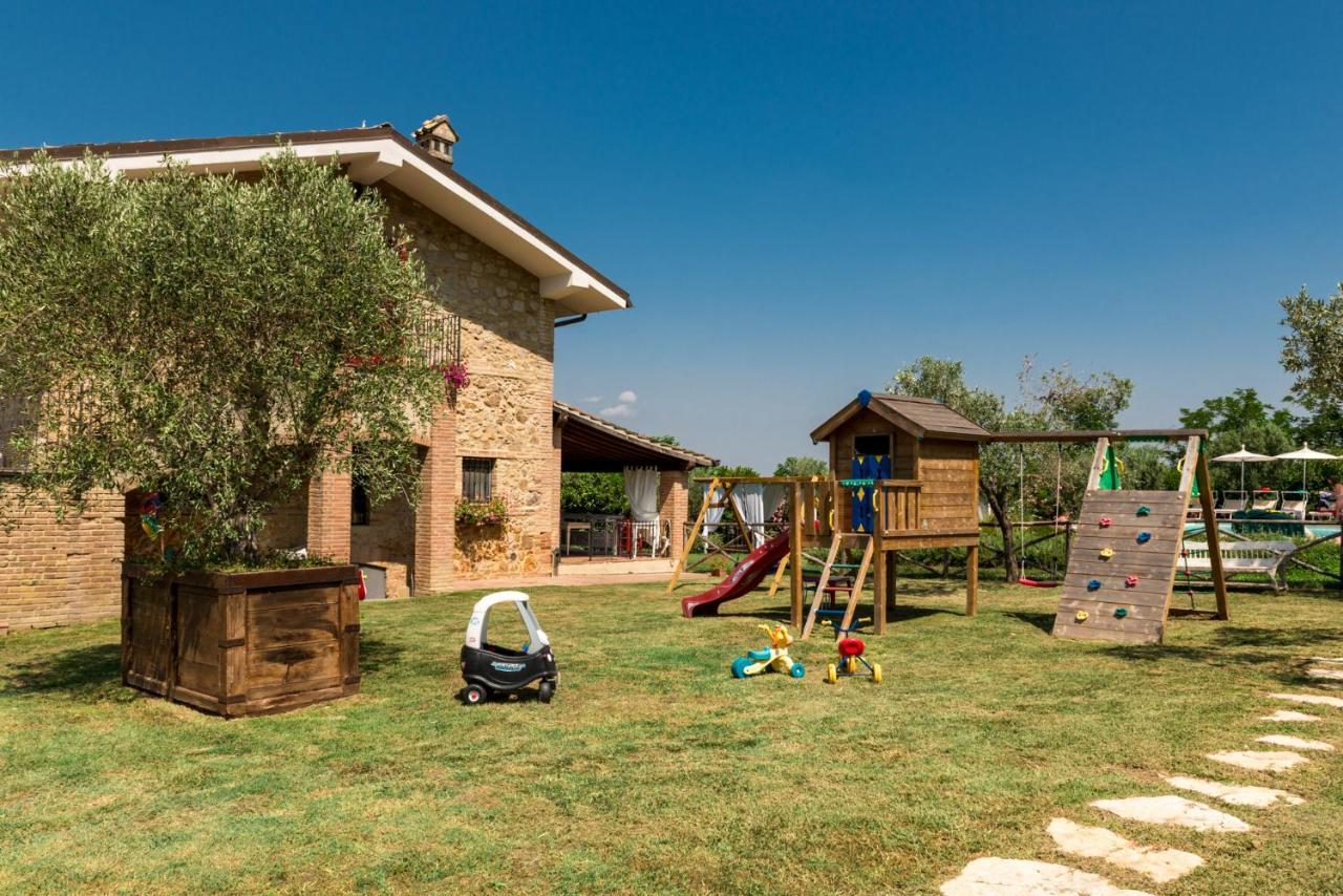 Il Barbagianni Bed & Breakfast Montepescali Eksteriør bilde