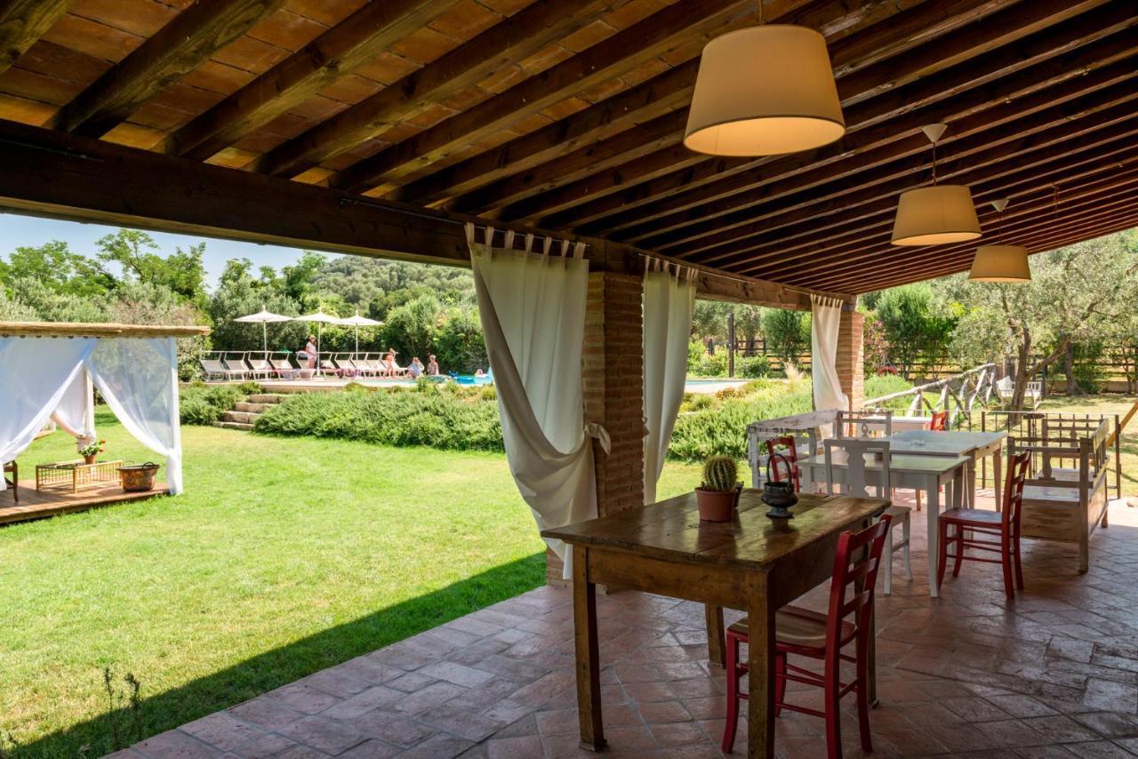 Il Barbagianni Bed & Breakfast Montepescali Eksteriør bilde